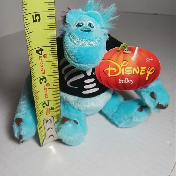 Disney Monsters Inc Sulley Stuffed Animal Plush Halloween Shirt Mini - Picture 4 of 4